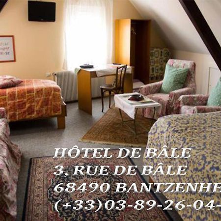 Hotel De Bale Bantzenheim Dış mekan fotoğraf
